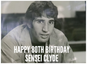 Sensei Clyde 80th Birthday Interview